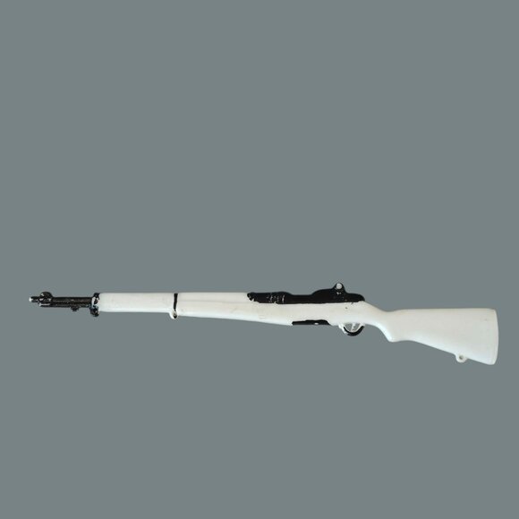 VTG Hasbro G.I. Joe Action Soldier West Point Cadet White Rifle Missing Strap - Picture 1 of 12